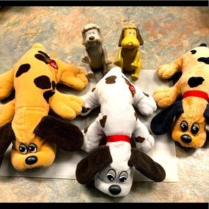 5 GUC Tonka Vintage Pound Puppies Lot from 1985/86